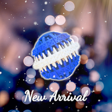 Load image into Gallery viewer, Natural Rubber Dog Chewing Ball - Toothbrush Design