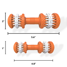 Load image into Gallery viewer, Natural Rubber Dog Chewing Toy - Toothbrush Design